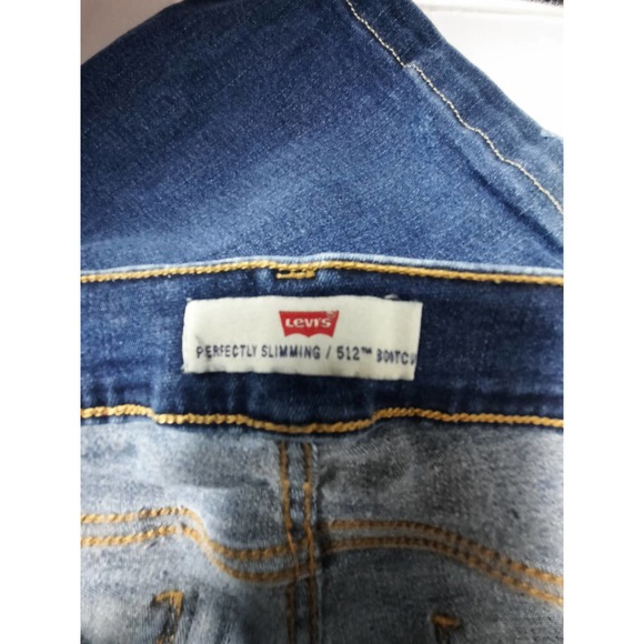 Levi's Perfectly Slimming/512 Bootcut blue jeans - Picture 9 of 12